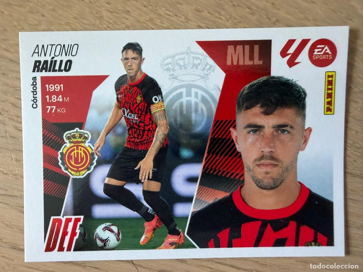 Cromos de f&uacute;tbol: 6 RAILLO MALLORCA 25 26 2025 2026 LIGA EA SPORTS COLECCIONES ESTE SIN PEGAR STICKER