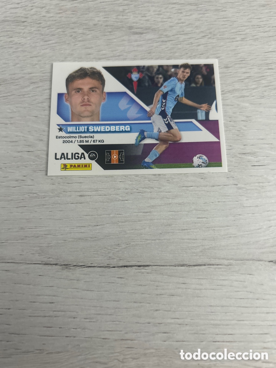 Cromos de f&uacute;tbol: Swedberg 16 Celta de Vigo Liga Este 2026/27 26-27 Panini