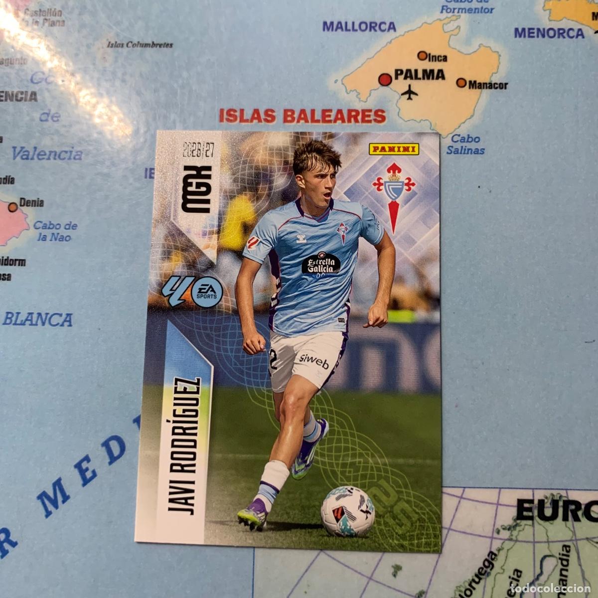 Cartes &agrave; collectionner de Football: Javi Rodr&iacute;guez n&uacute;mero 114 del Celta megacracks 26-27 2026-2027