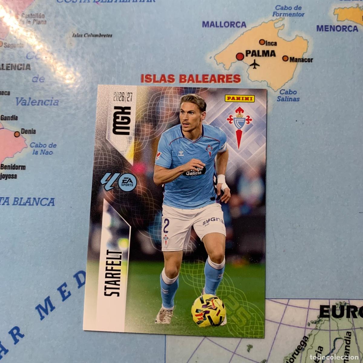 Cromos de f&uacute;tbol: Starfelt n&uacute;mero 115 del Celta megacracks 26-27 2026-2027