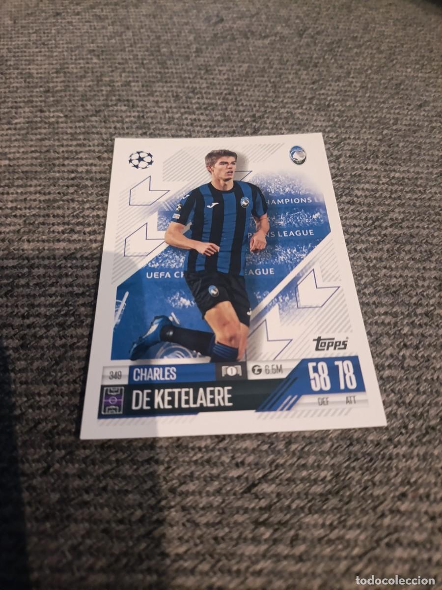 Cromos de f&uacute;tbol: De Ketelaere Atalanta Champions league 24/25