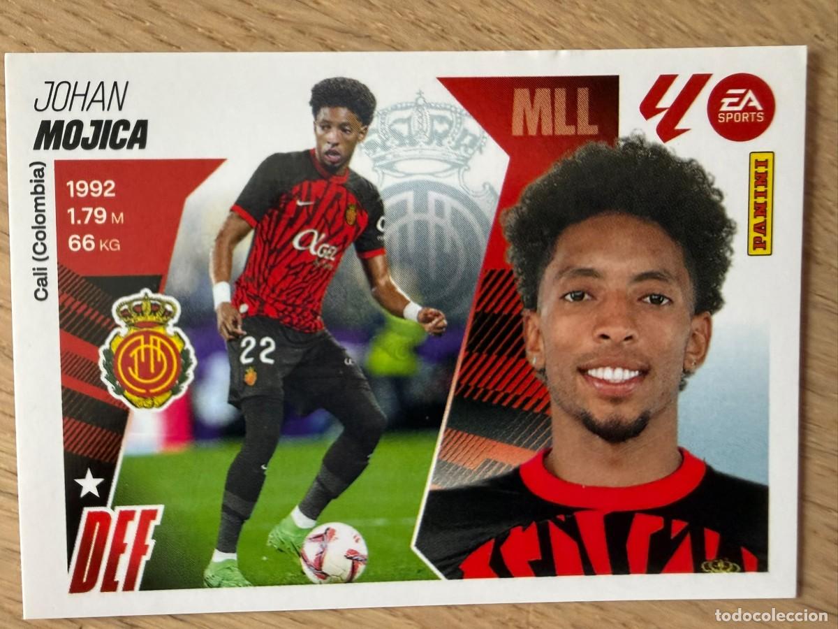 Cromos de f&uacute;tbol: 9 MOJICA MALLORCA 25 26 2025 2026 LIGA EA SPORTS COLECCIONES ESTE SIN PEGAR STICKER