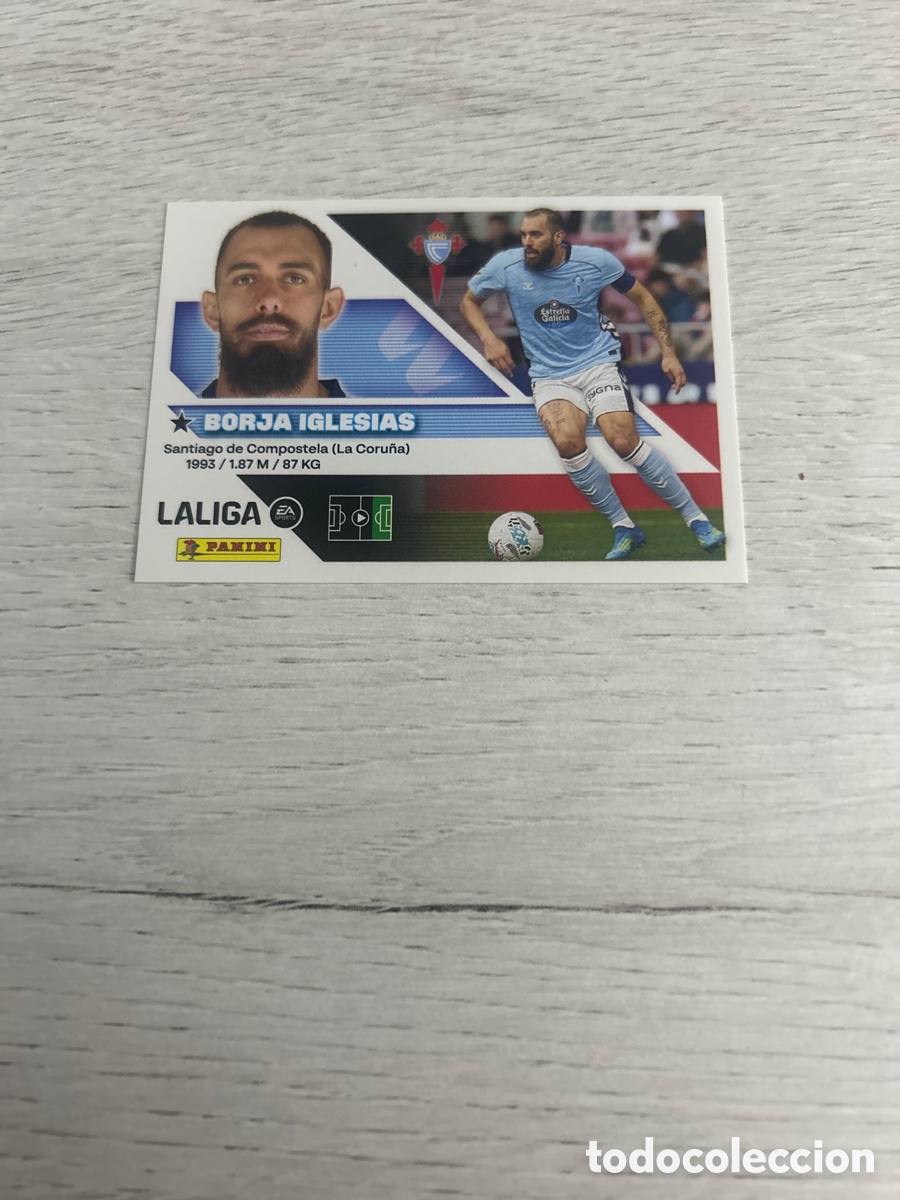 Cromos de f&uacute;tbol: Borja Iglesias 20 Celta de Vigo Liga Este 2026/27 26-27 Panini