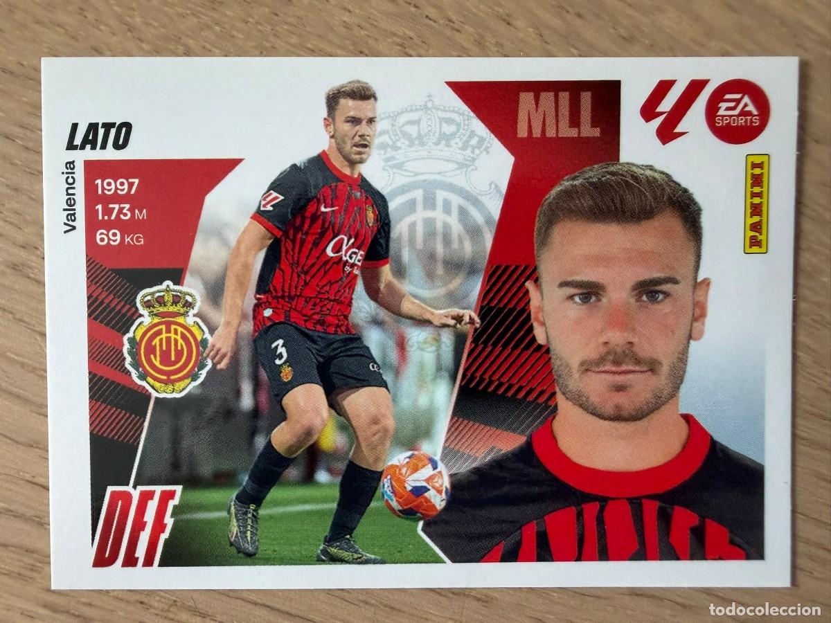 Cromos de f&uacute;tbol: 10 LATO MALLORCA 25 26 2025 2026 LIGA EA SPORTS COLECCIONES ESTE SIN PEGAR STICKER