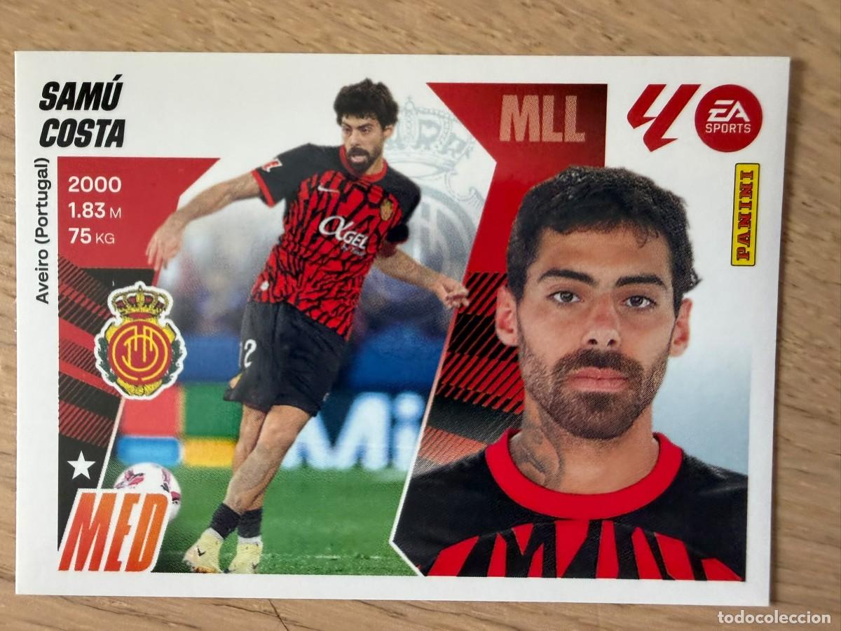 Cromos de f&uacute;tbol: 12 SAMU COSTA MALLORCA 25 26 2025 2026 LIGA EA SPORTS COLECCIONES ESTE SIN PEGAR STICKER