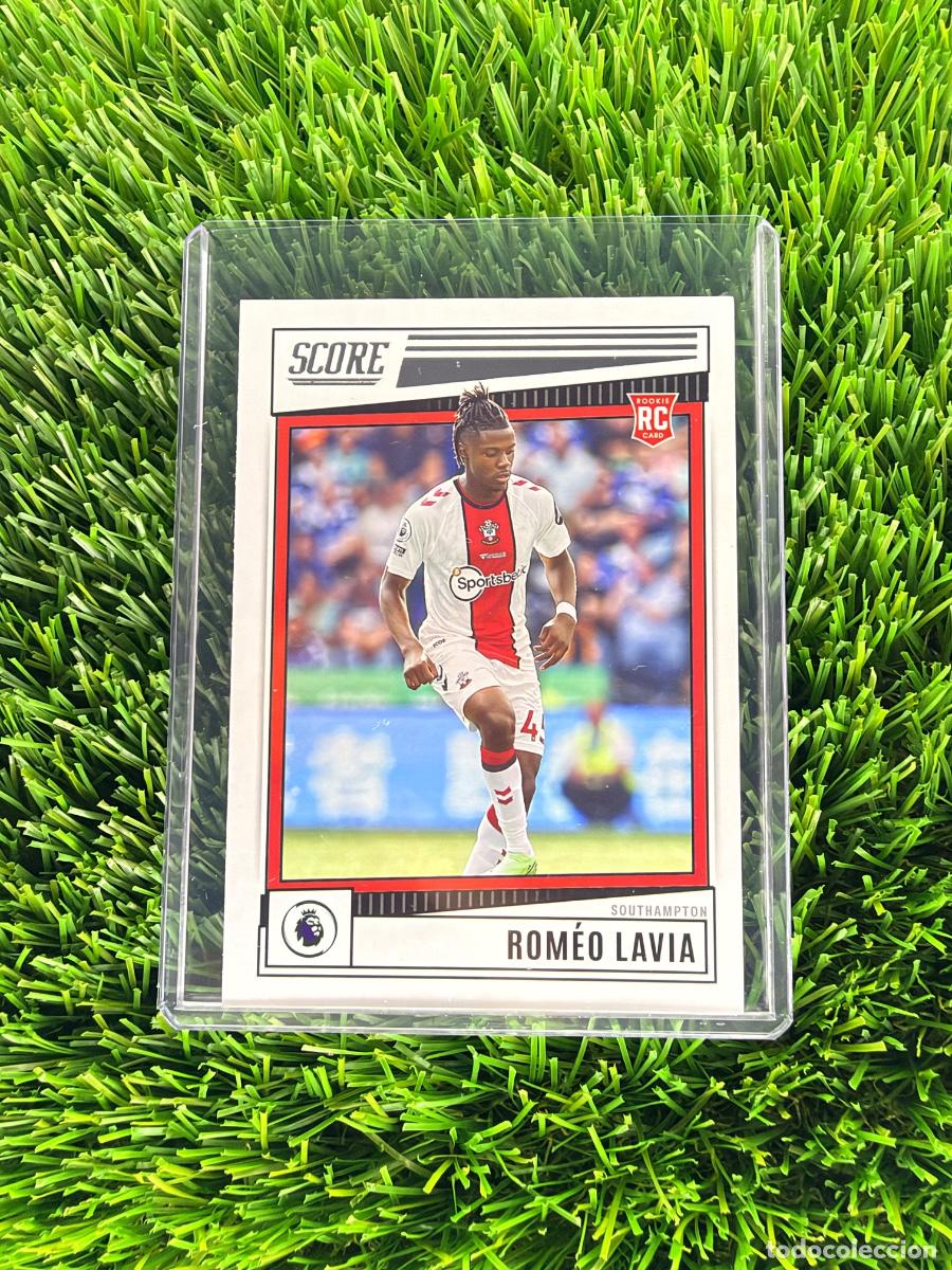 Cromos de f&uacute;tbol: N&ordm; 169 Rom&eacute;o Lavia Southampton Panini Score Premier League 22 23