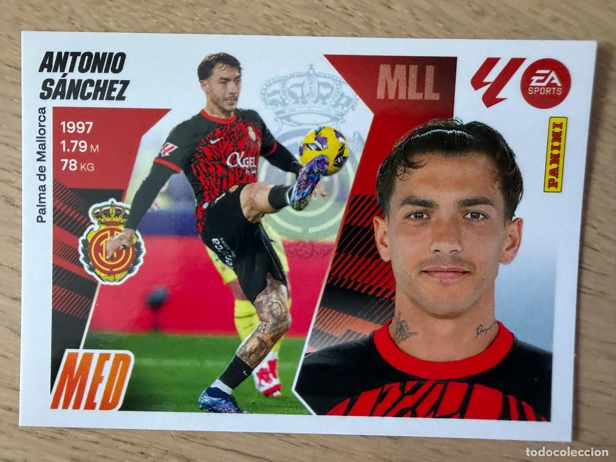 Cromos de f&uacute;tbol: 14 ANTONIO SANCHEZ MALLORCA 25 26 2025 2026 LIGA EA SPORTS COLECCIONES ESTE SIN PEGAR STICKER