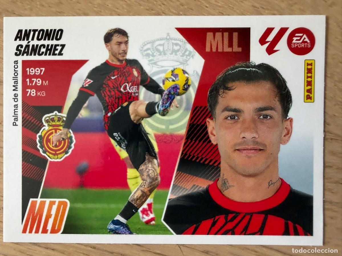 Cromos de f&uacute;tbol: 14 ANTONIO SANCHEZ MALLORCA 25 26 2025 2026 LIGA EA SPORTS COLECCIONES ESTE SIN PEGAR STICKER