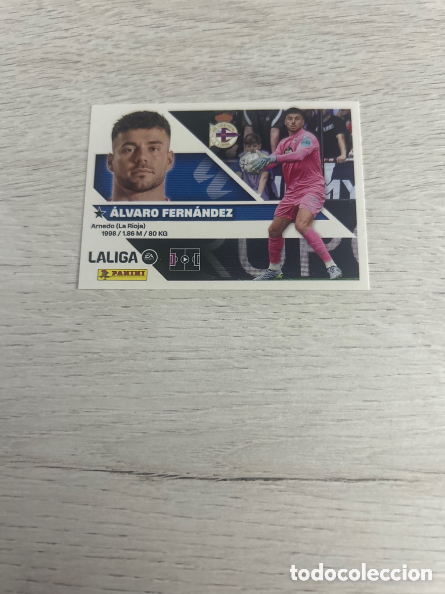 Cromos de f&uacute;tbol: &Aacute;lvaro Fern&aacute;ndez 3 Deportivo Liga Este 2026/27 26-27 Panini