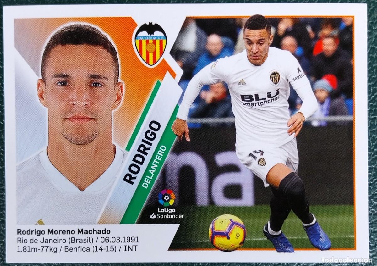 Cromos de f&uacute;tbol: 14A / 14 A RODRIGO VALENCIA CF CROMOS ALBUM EDICIONES ESTE 2019 2020 19 20