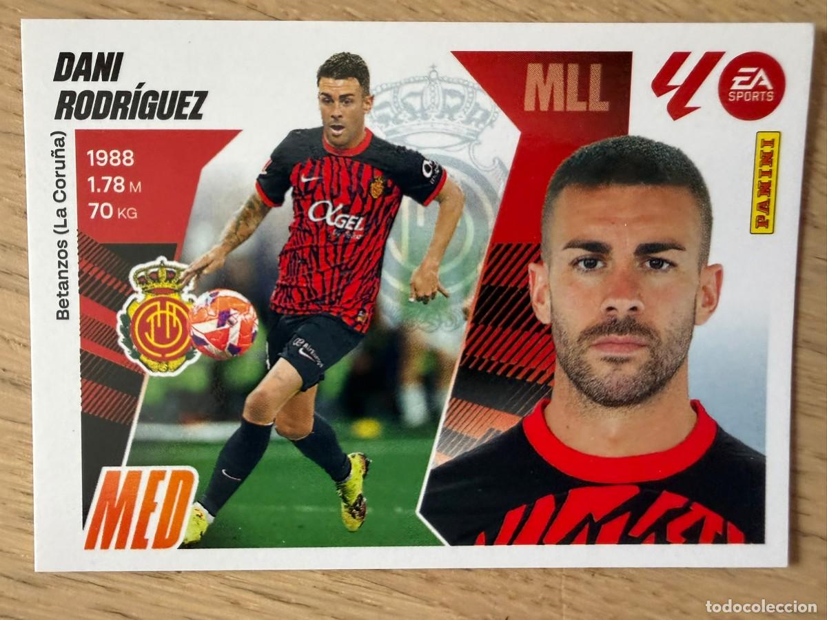 Cromos de f&uacute;tbol: 15 DANI RODRIGUEZ MALLORCA 25 26 2025 2026 LIGA EA SPORTS COLECCIONES ESTE SIN PEGAR STICKER