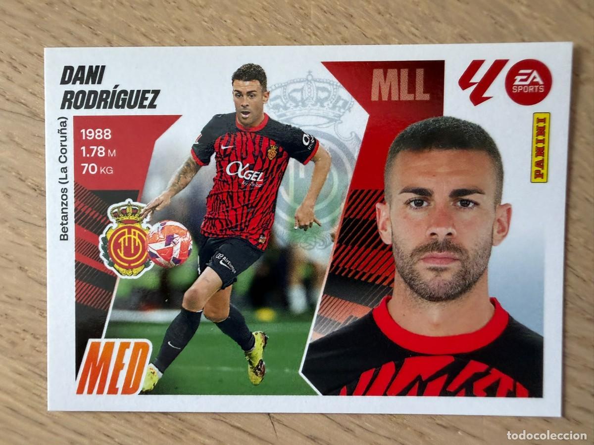 Cromos de f&uacute;tbol: 15 DANI RODRIGUEZ MALLORCA 25 26 2025 2026 LIGA EA SPORTS COLECCIONES ESTE SIN PEGAR STICKER