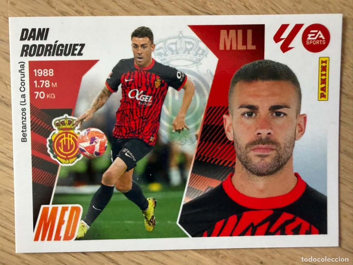 Cromos de f&uacute;tbol: 15 DANI RODRIGUEZ MALLORCA 25 26 2025 2026 LIGA EA SPORTS COLECCIONES ESTE SIN PEGAR STICKER