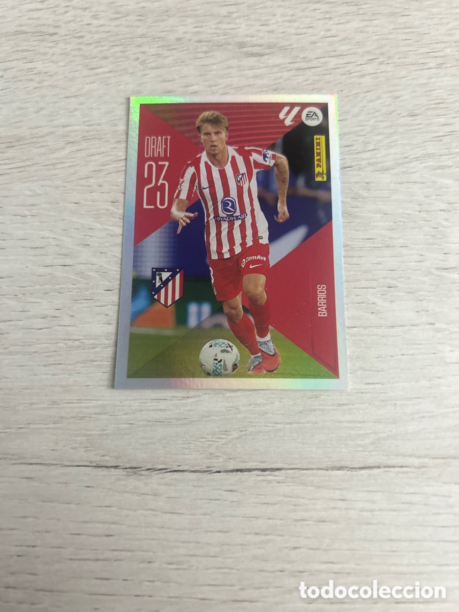 Cromos de f&uacute;tbol: Barrios 3 Atl&eacute;tico de Madrid Draft 23 Liga Este 2026/27 26-27 Panini