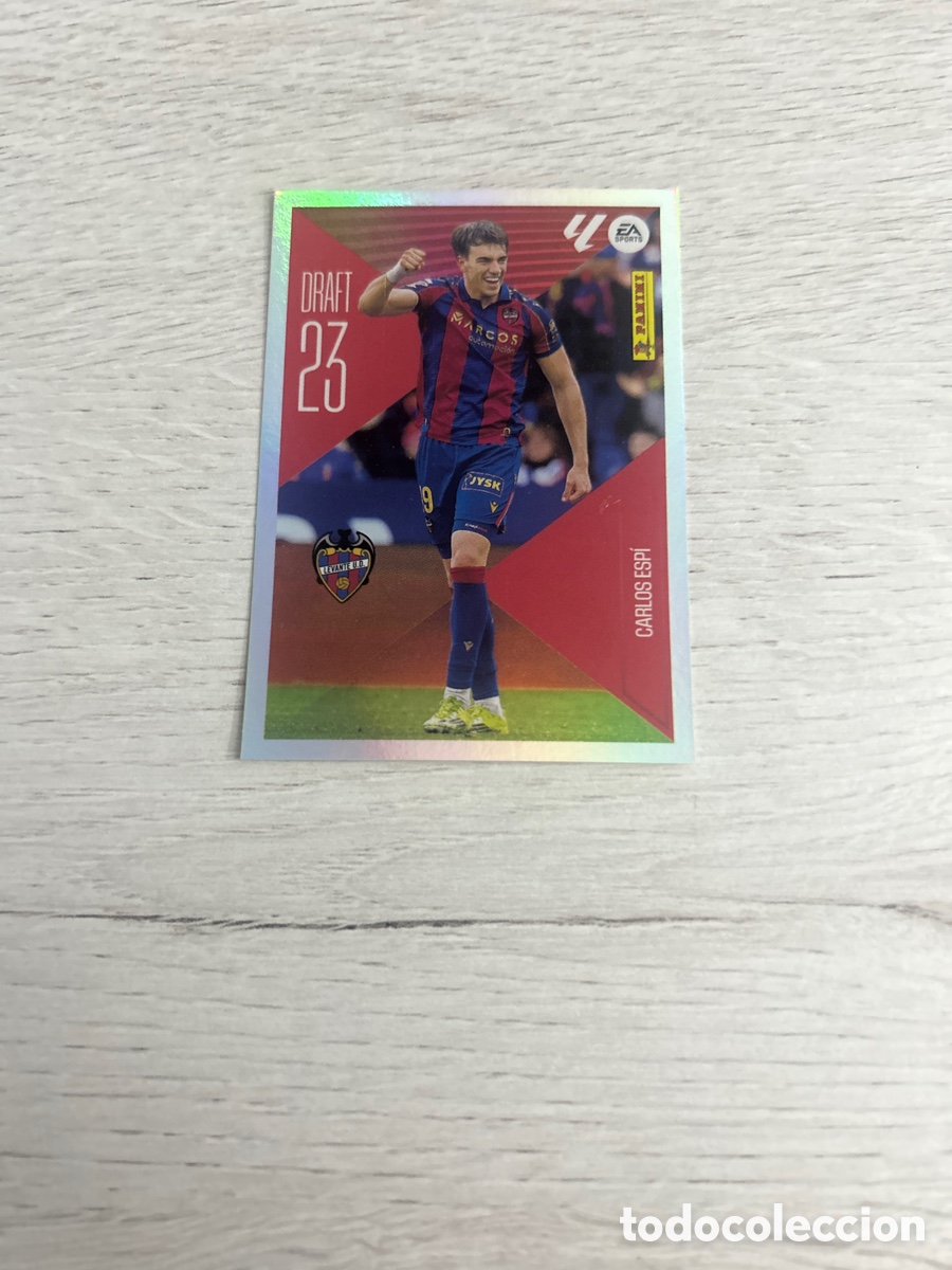 Cromos de f&uacute;tbol: Carlos Esp&iacute; 4 Levante Draft 23 Liga Este 2026/27 26-27 Panini