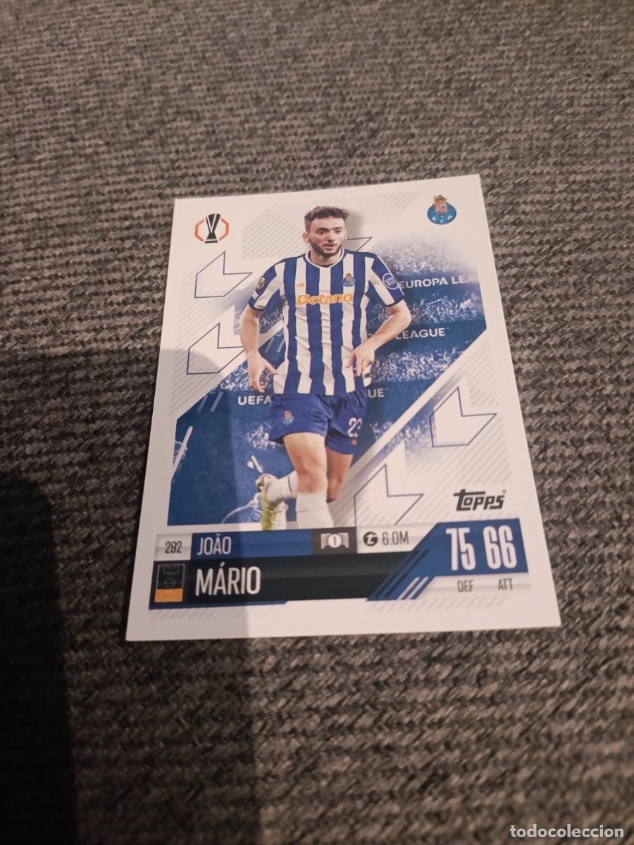 Cromos de f&uacute;tbol: Joao Mario Oporto champions league 24/25