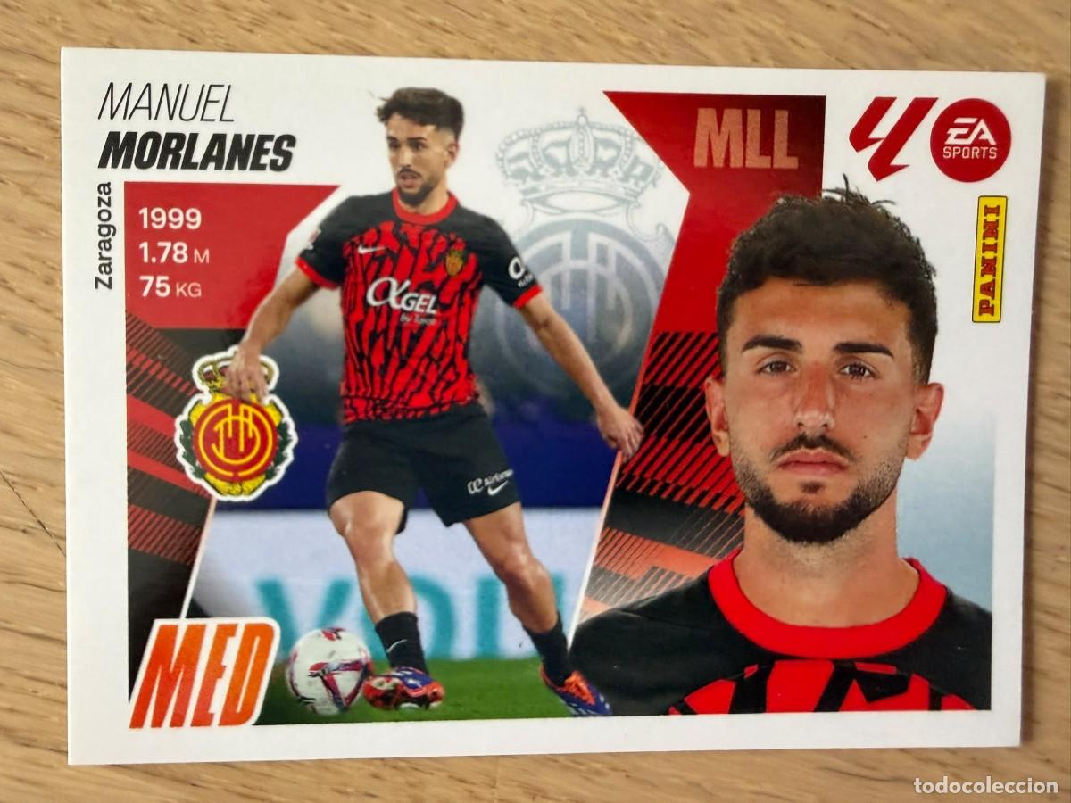 Cromos de f&uacute;tbol: 16 MORLANES MALLORCA 25 26 2025 2026 LIGA EA SPORTS COLECCIONES ESTE SIN PEGAR STICKER