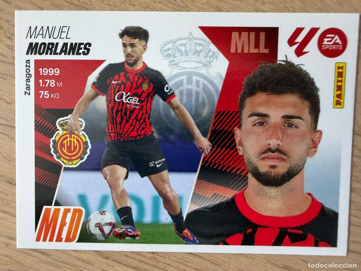 Cromos de f&uacute;tbol: 16 MORLANES MALLORCA 25 26 2025 2026 LIGA EA SPORTS COLECCIONES ESTE SIN PEGAR STICKER