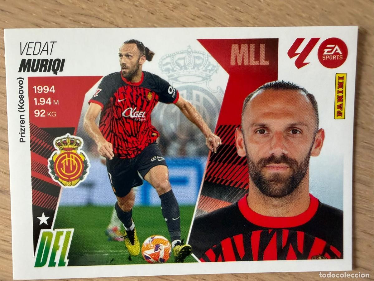 Cromos de f&uacute;tbol: 19 MURIQI MALLORCA 25 26 2025 2026 LIGA EA SPORTS COLECCIONES ESTE SIN PEGAR STICKER