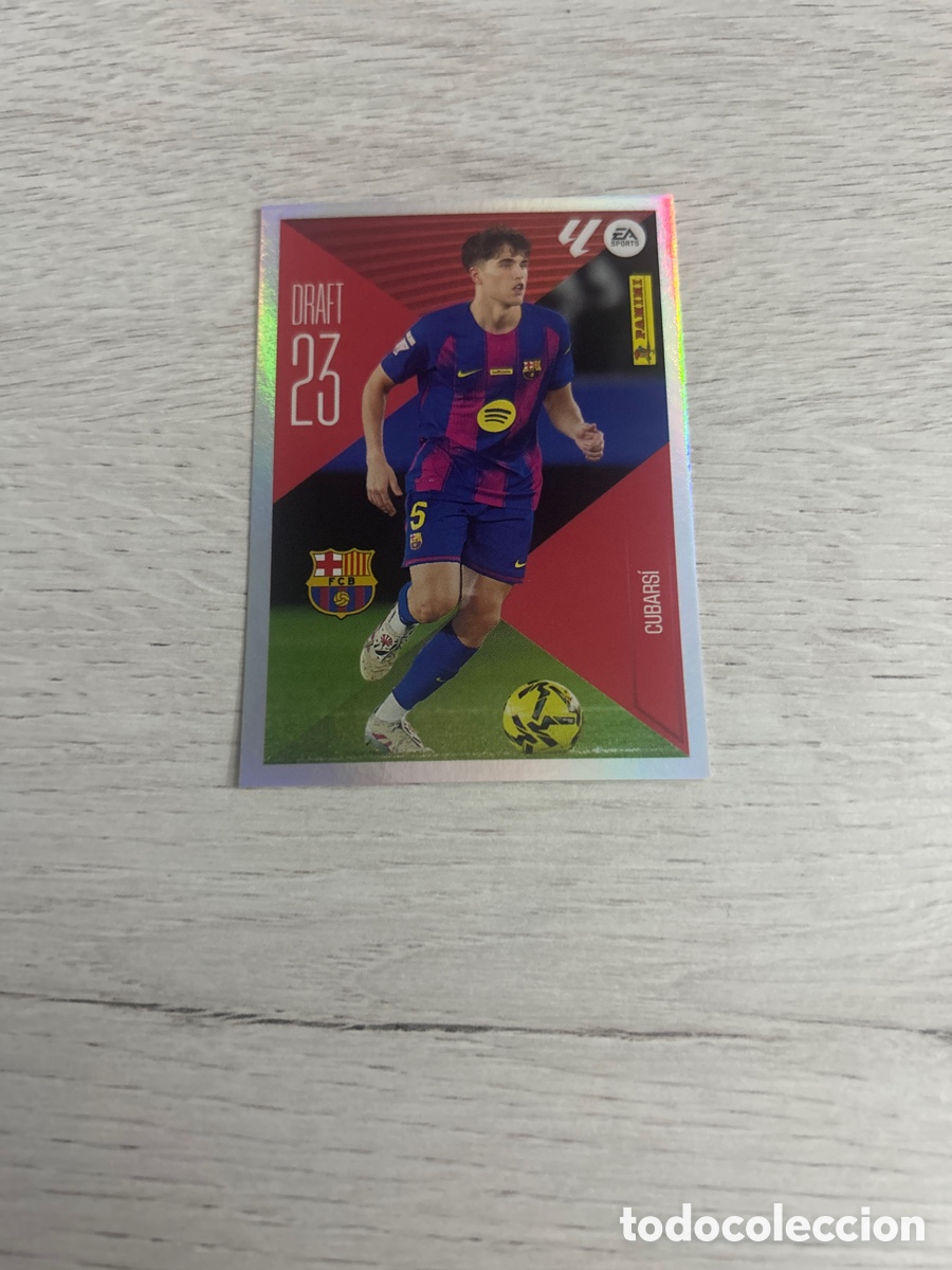 Cromos de f&uacute;tbol: Cubars&iacute; 6 Barcelona Draft 23 Liga Este 2026/27 26-27 Panini