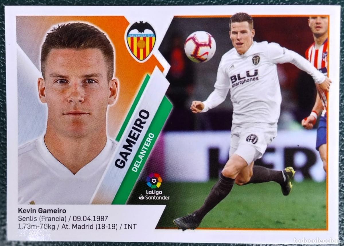 Cromos de f&uacute;tbol: 15 GAMEIRO VALENCIA CF CROMOS ALBUM EDICIONES ESTE 2019 2020 19 20