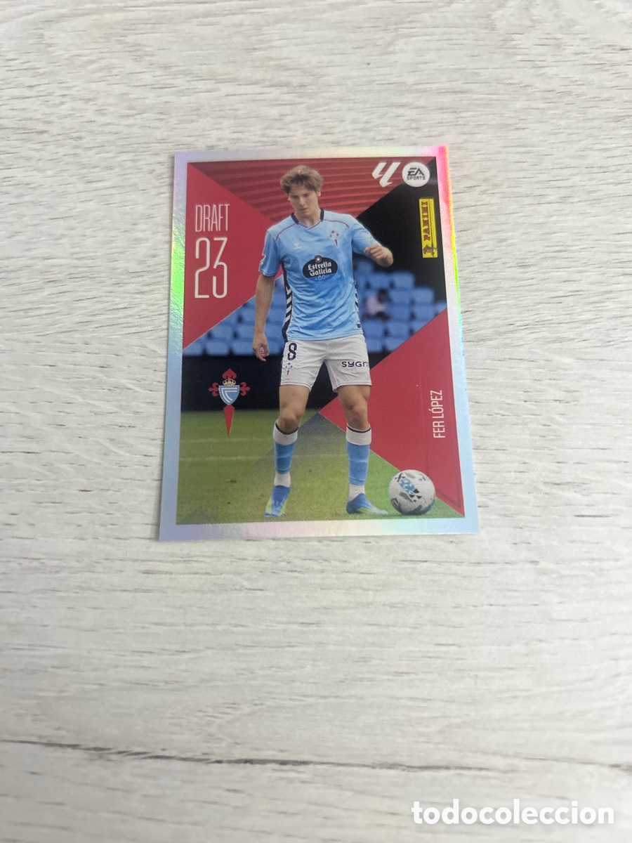 Cromos de f&uacute;tbol: Fer L&oacute;pez 7 Celta Draft 23 Liga Este 2026/27 26-27 Panini