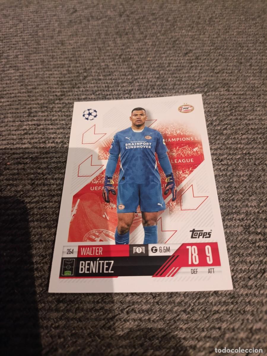 Cromos de f&uacute;tbol: Walter Ben&iacute;tez Feyenoord champions league 24/25