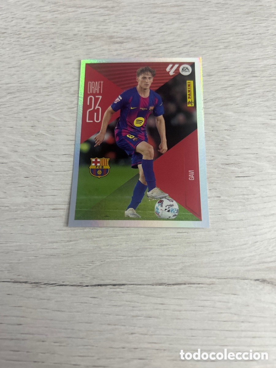 Cromos de f&uacute;tbol: Gavi 8 Barcelona Draft 23 Liga Este 2026/27 26-27 Panini