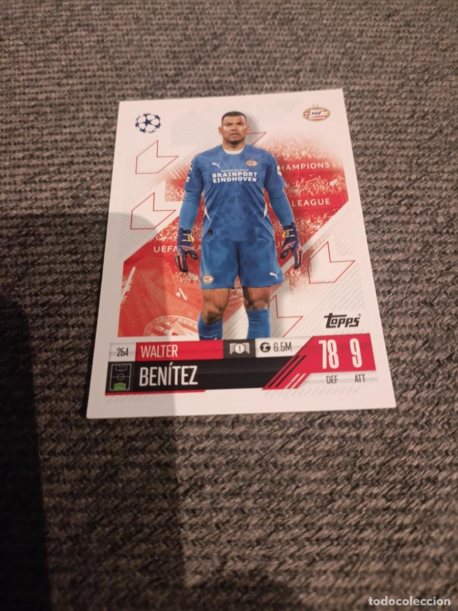Cromos de f&uacute;tbol: Walter Ben&iacute;tez Feyenoord champions league 24/25