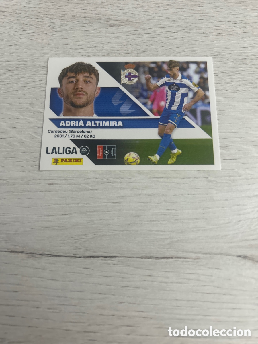 Cromos de f&uacute;tbol: Adri&agrave; Altimira 5 Deportivo Liga Este 2026/27 26-27 Panini
