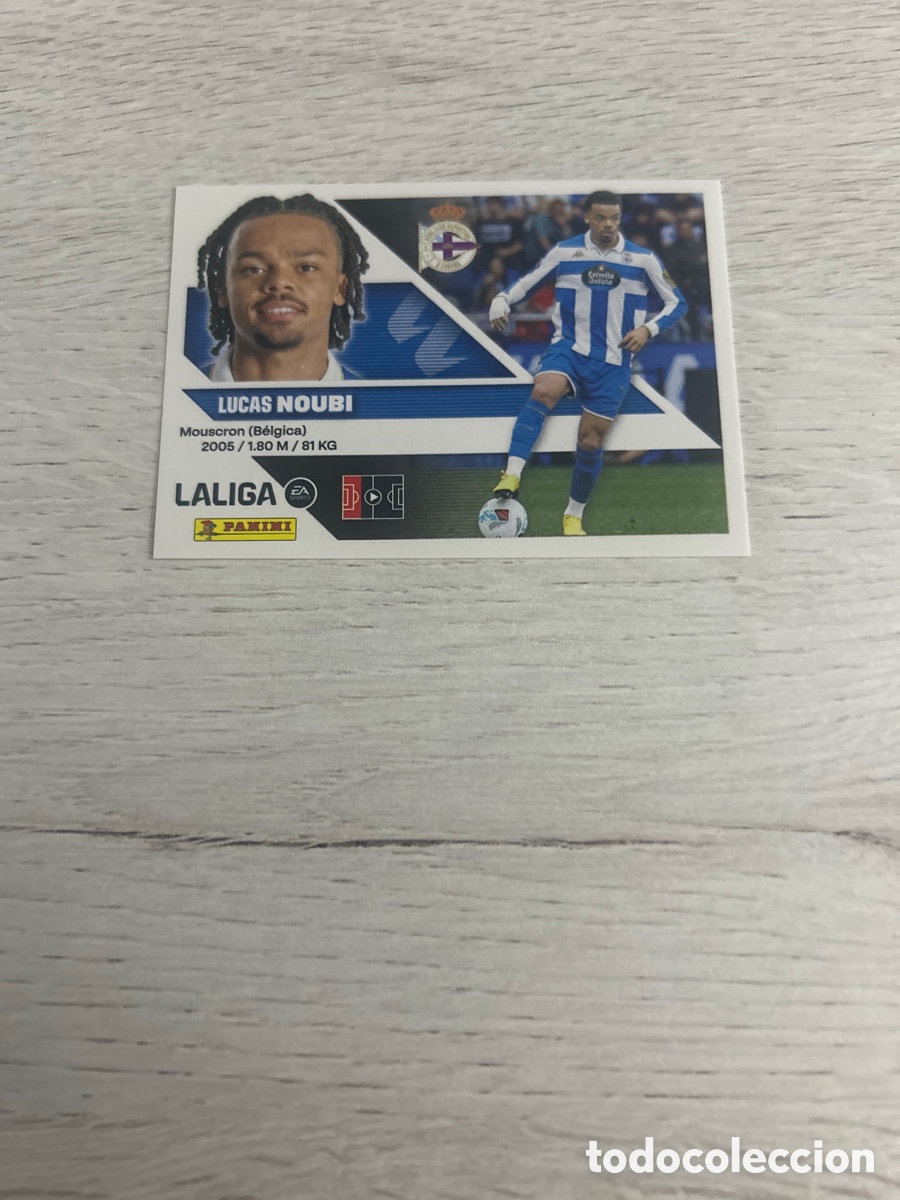 Cromos de f&uacute;tbol: Noubi 7 Deportivo Liga Este 2026/27 26-27 Panini