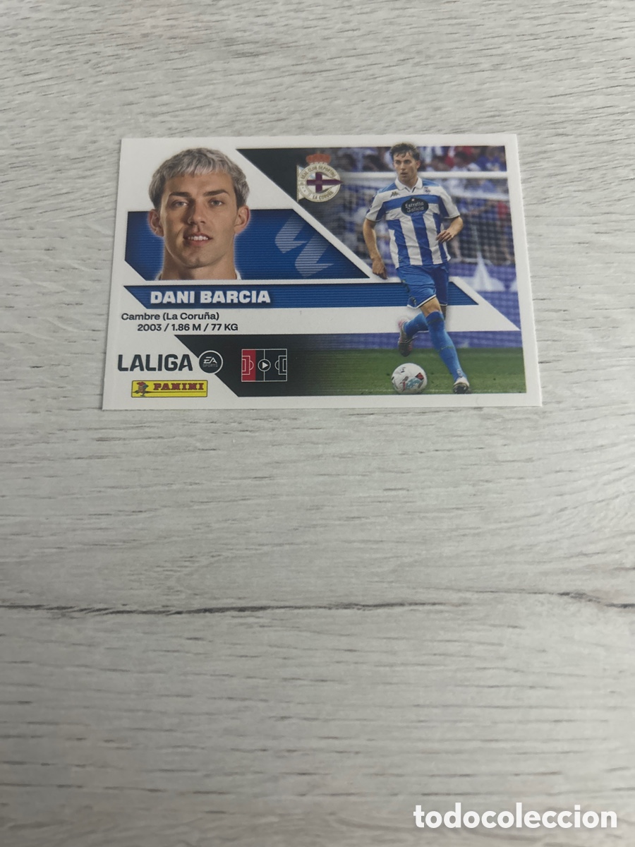 Cromos de f&uacute;tbol: Dani Barcia 8 Deportivo Liga Este 2026/27 26-27 Panini