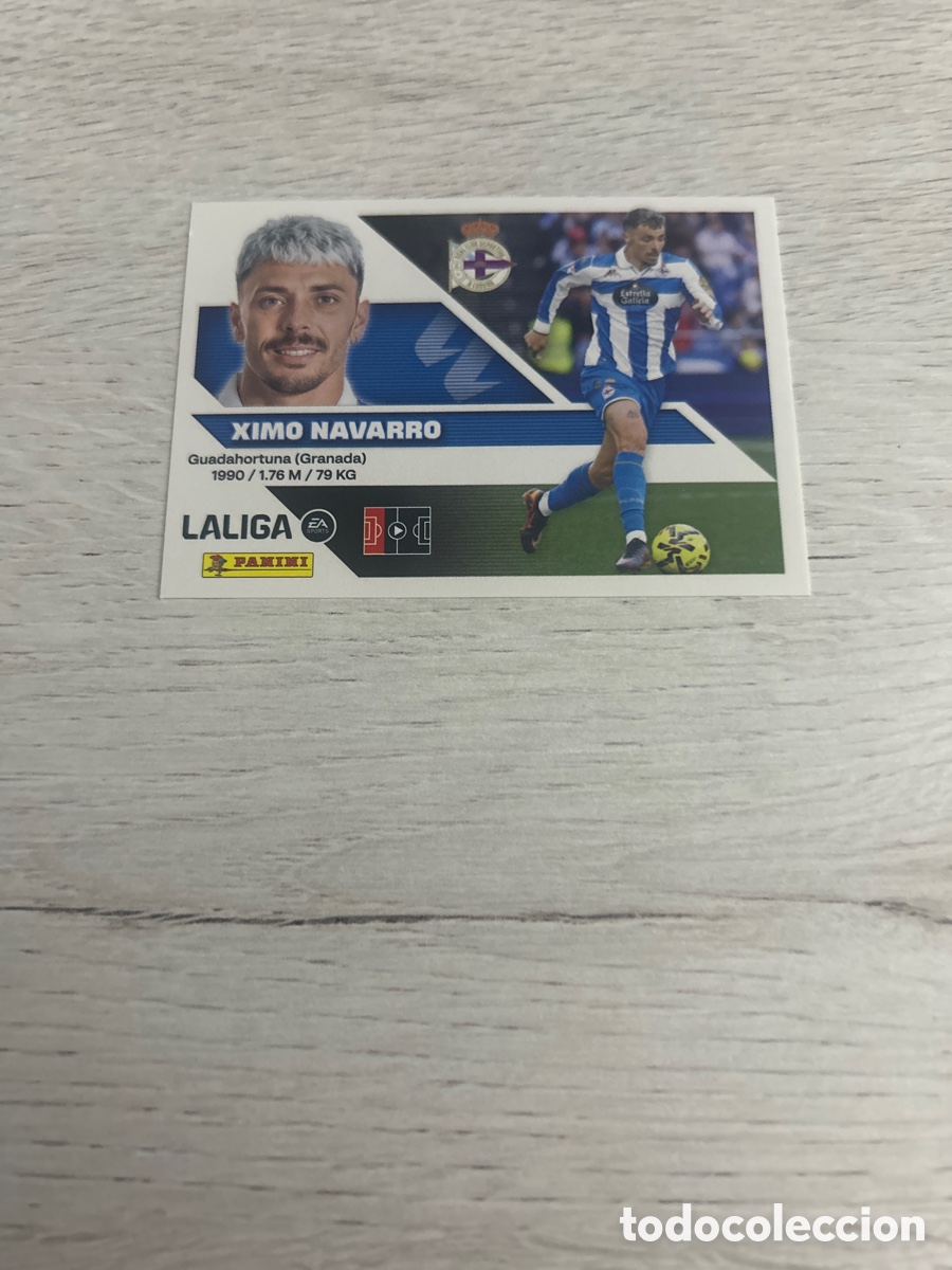 Cromos de Futebol: Ximo Navarro 9A 9 A Deportivo Liga Este 2026/27 26-27 Panini