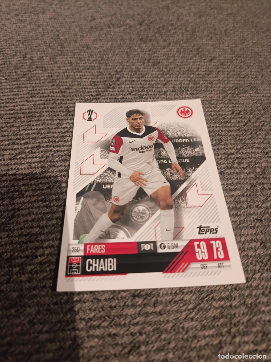 Cromos de Futebol: Chaibi Eintrach Frankfurt champions league 24/25