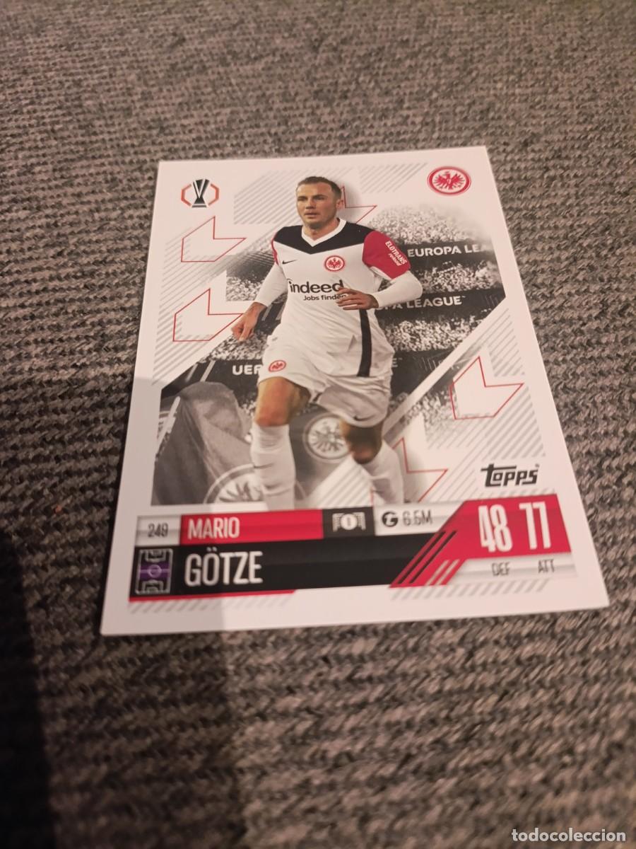Cromos de Futebol: Mario Gotze Eintrach Frankfurt champions league 24/25