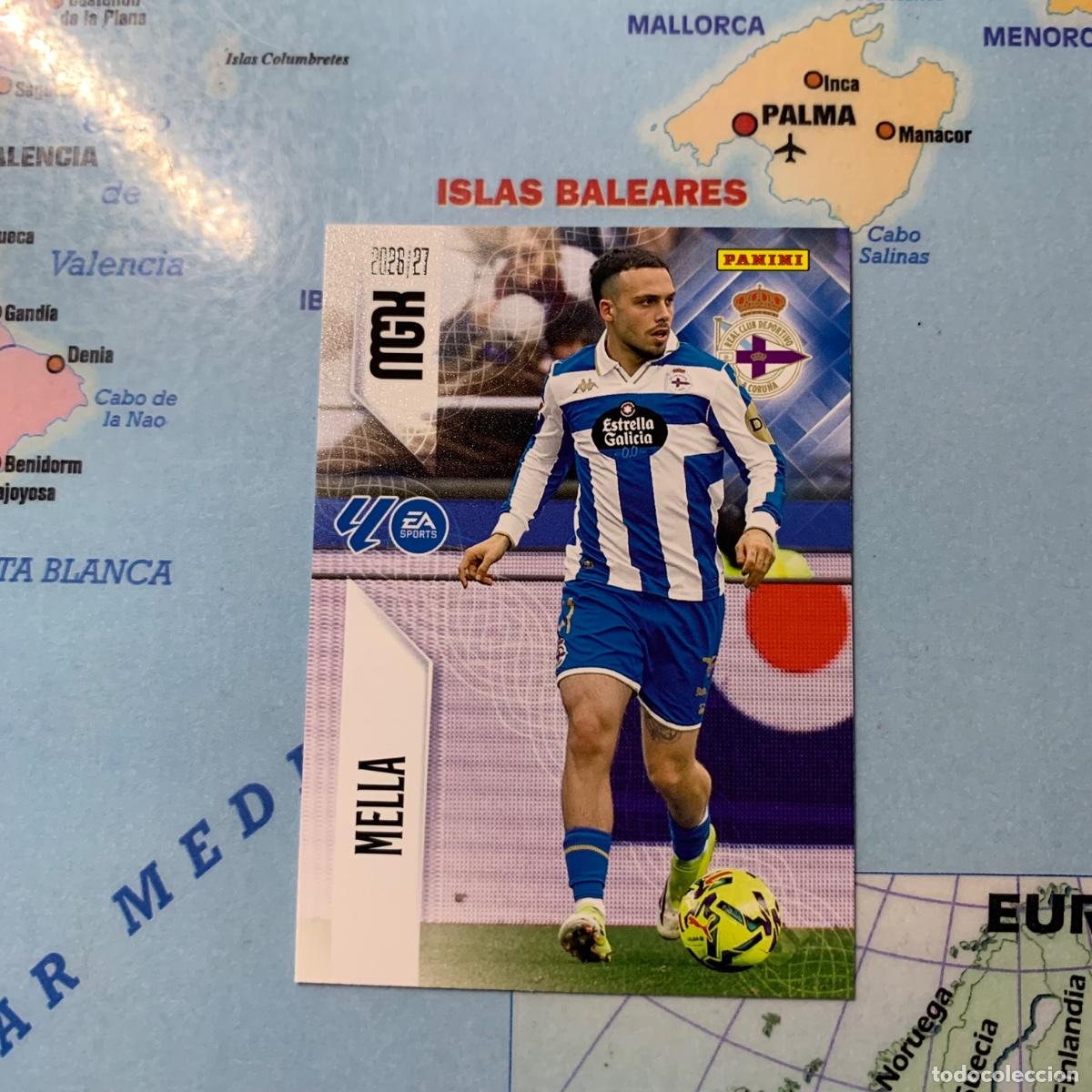 Cromos de Futebol: Mella numero 141 del deportivo de La Coru&ntilde;a megacracks 26-27 2026-2027