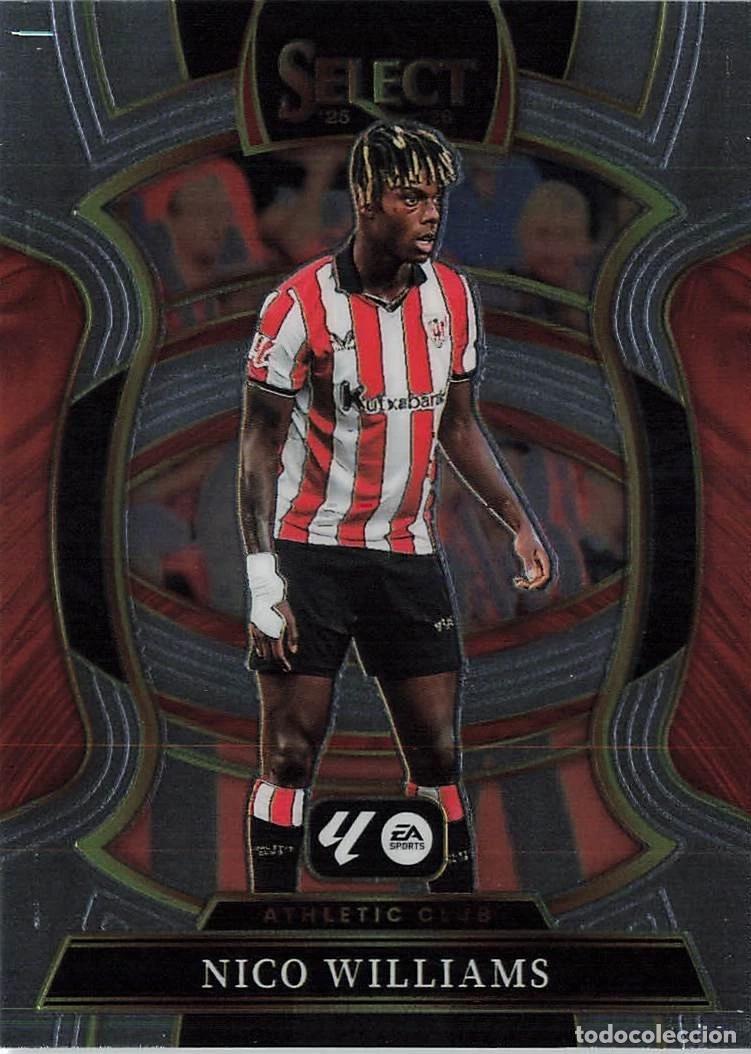 Fu&szlig;ball-Sticker: Carta Nico Williams #16 Terrace Panini Select LaLiga 2025-26 Athletic Club