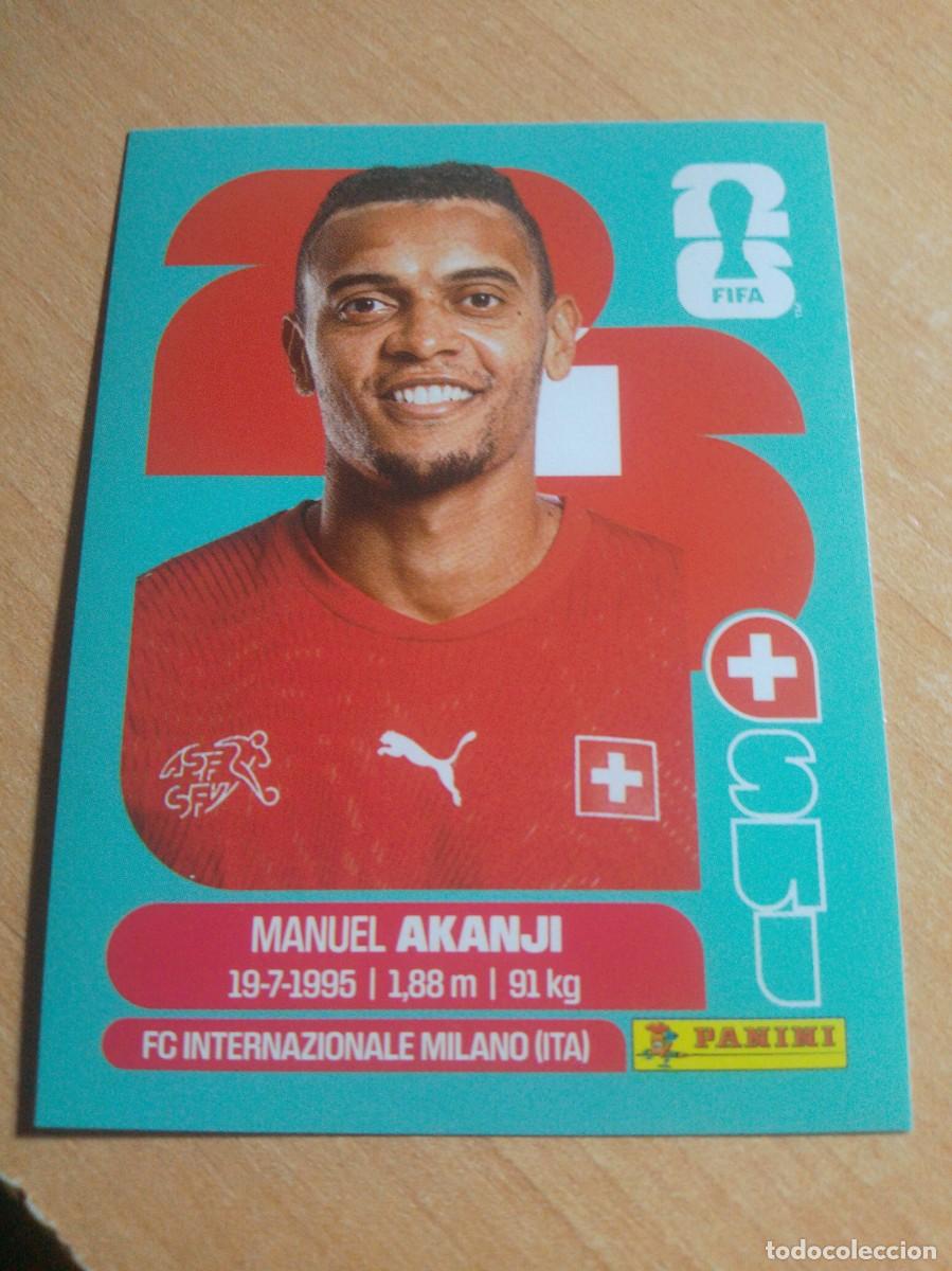 Cromos de f&uacute;tbol: AKANJI SUIZA SUI 4 MUNDIAL FIFA WORLD CUP 2026 26 PANINI STICKERS NUEVO