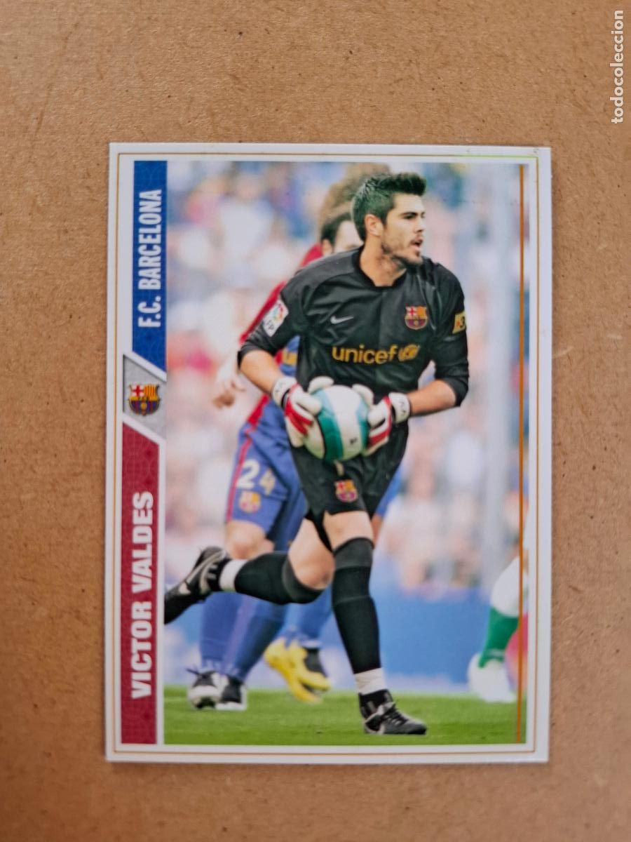 Cromos de f&uacute;tbol: MUNDICROMO 2007 2008 07 08 - 32 V&Iacute;CTOR VALD&Eacute;S - FC. BARCELONA