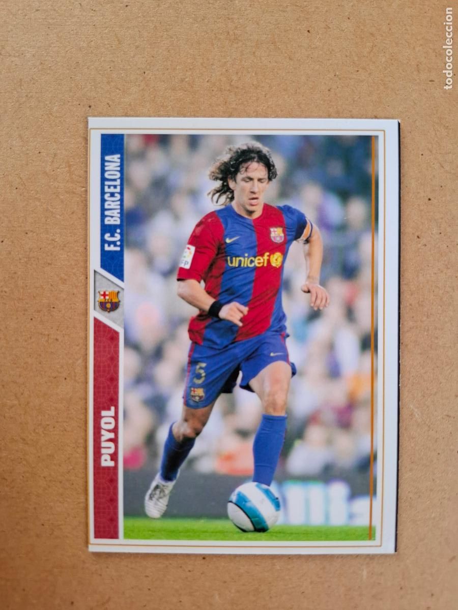Cromos de f&uacute;tbol: MUNDICROMO 2007 2008 07 08 - 36 PUYOL - FC. BARCELONA