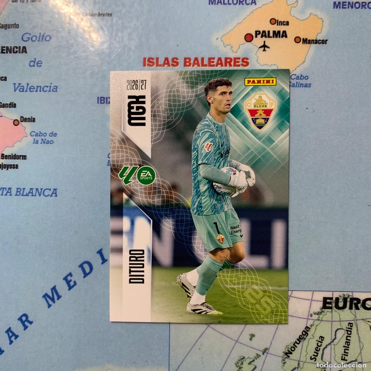 Fu&szlig;ball-Sticker: Dituro n&uacute;mero 146 del Elche megacracks 26-27 2026-2027