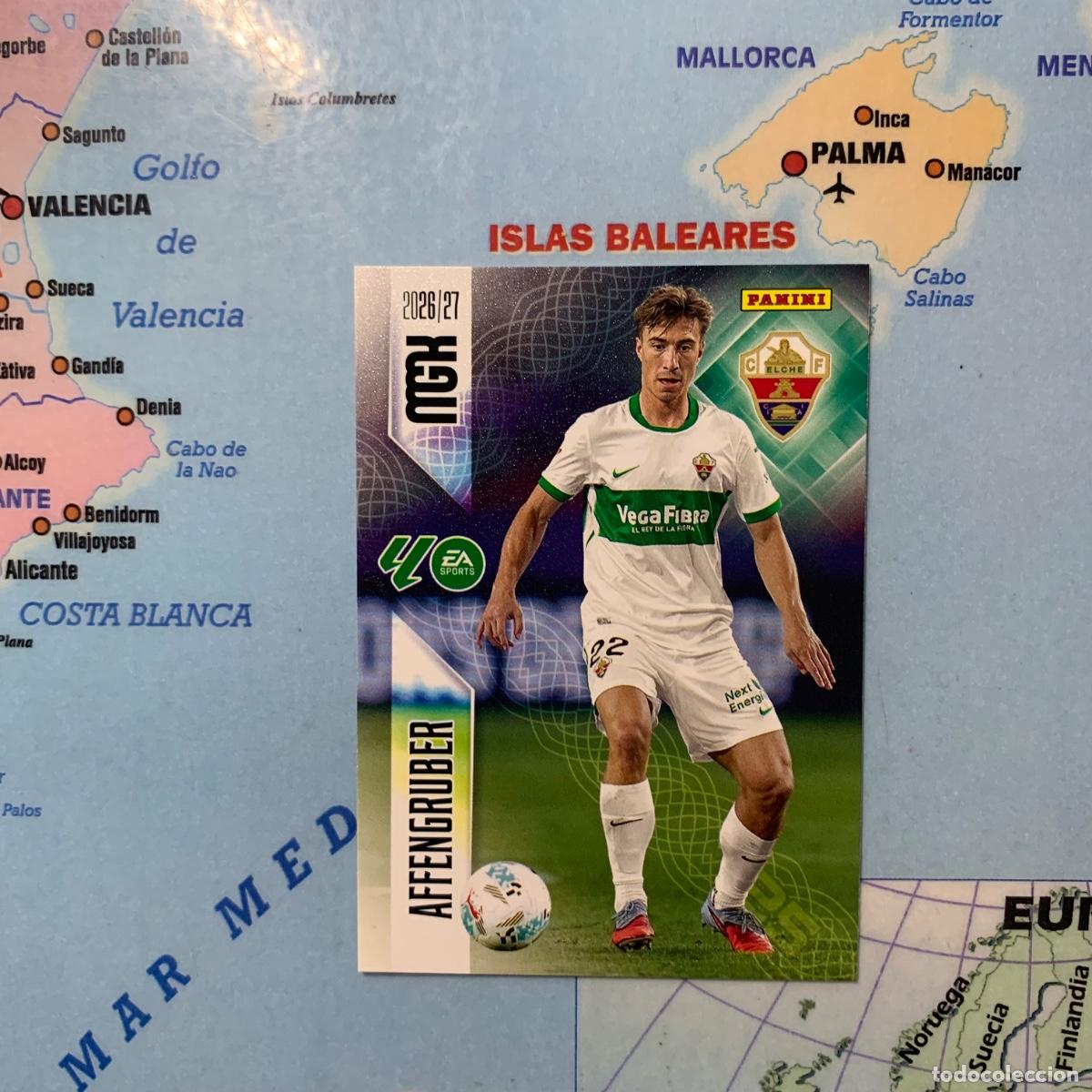 Fu&szlig;ball-Sticker: Affenbruger n&uacute;mero 151 del Elche megacracks 26-27 2026-2027