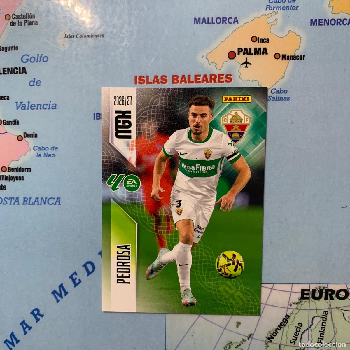 Fu&szlig;ball-Sticker: Pedrosa n&uacute;mero 152 del Elche megacracks 26-27 2026-2027