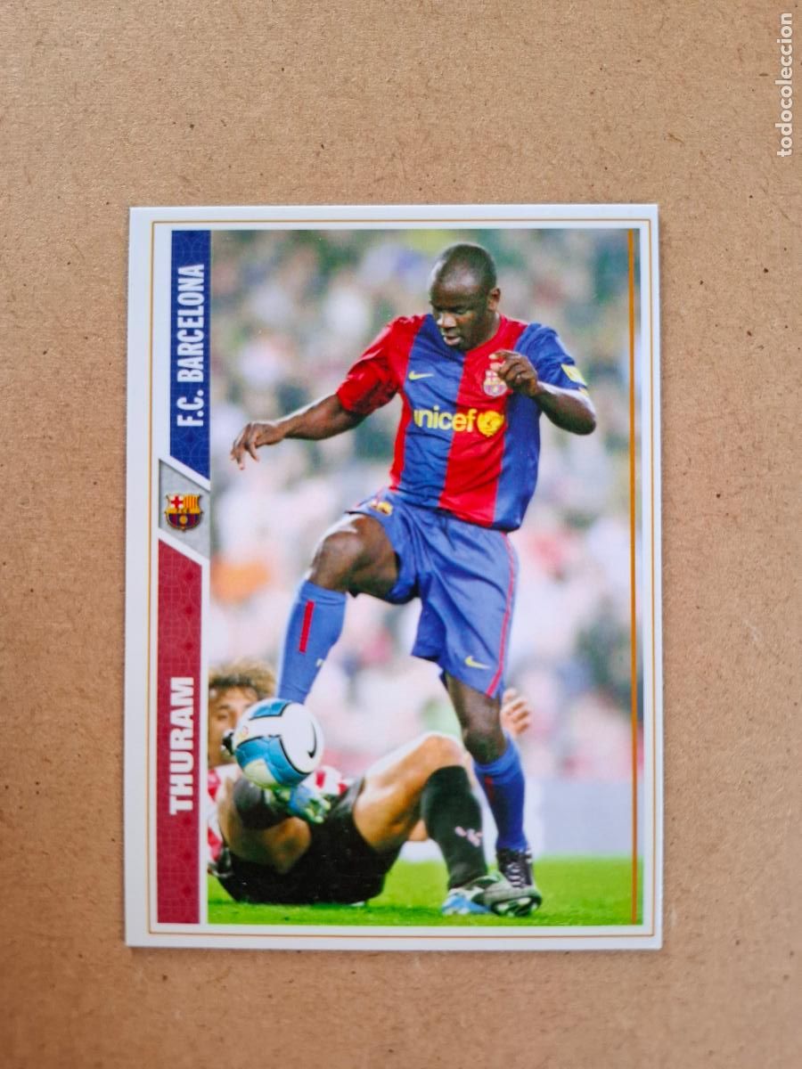 Fu&szlig;ball-Sticker: MUNDICROMO 2007 2008 07 08 - 37 THURAM - FC. BARCELONA