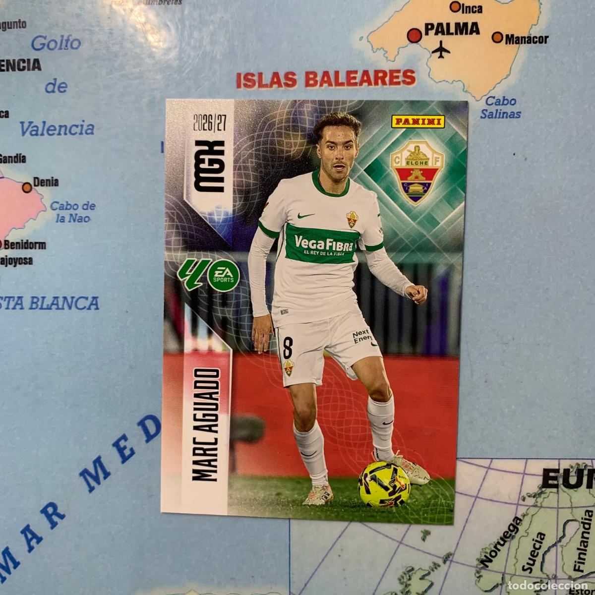 Fu&szlig;ball-Sticker: Marc Aguado n&uacute;mero 156 del Elche megacracks 26-27 2026-2027