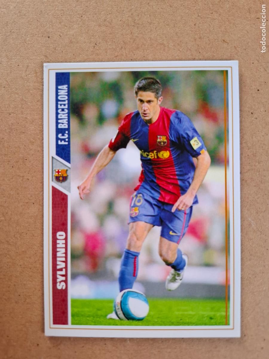 Cromos de f&uacute;tbol: MUNDICROMO 2007 2008 07 08 - 38 SYLVINHO - FC. BARCELONA