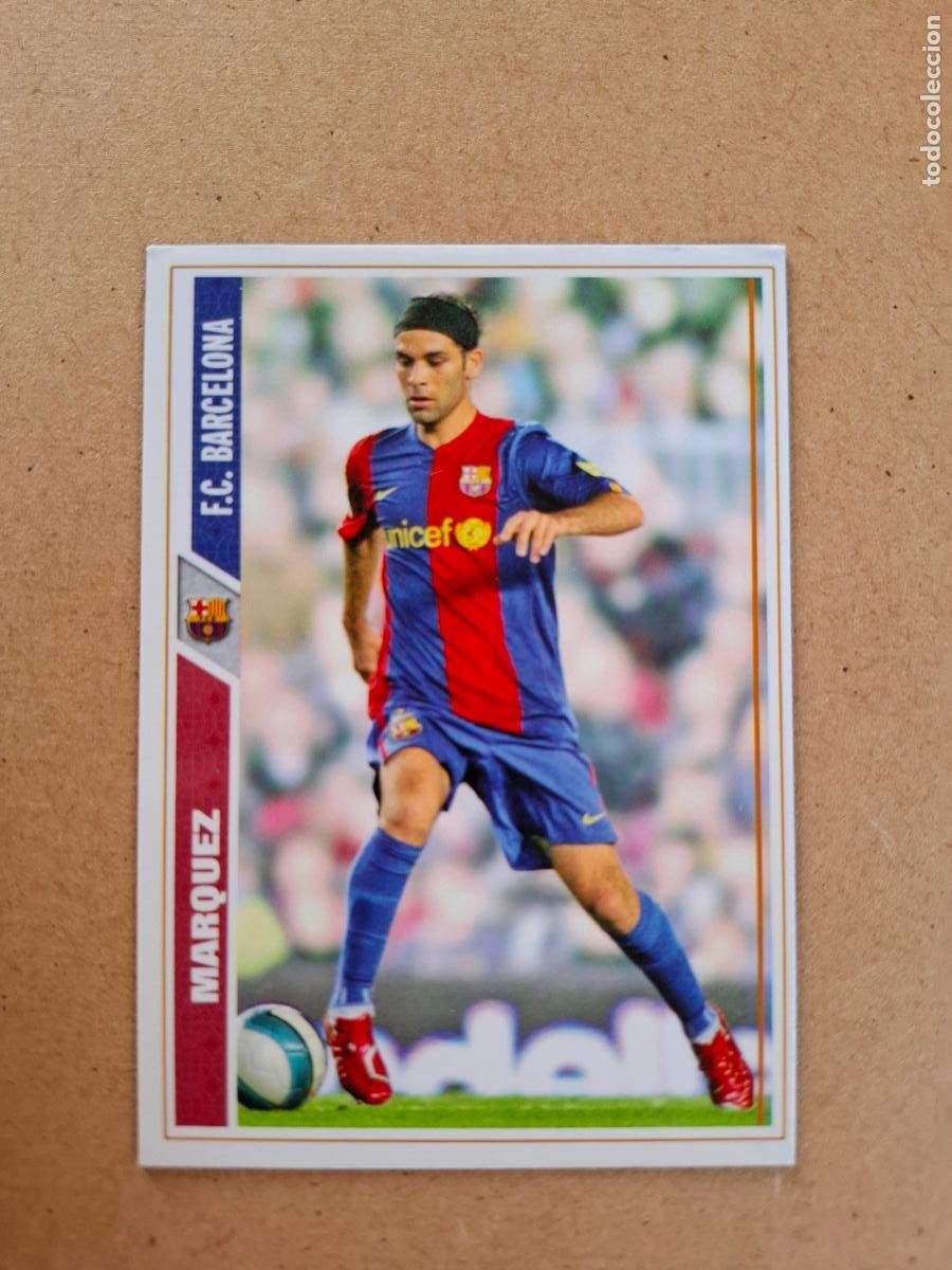 Cromos de f&uacute;tbol: MUNDICROMO 2007 2008 07 08 - 40 M&Aacute;RQUEZ - FC. BARCELONA
