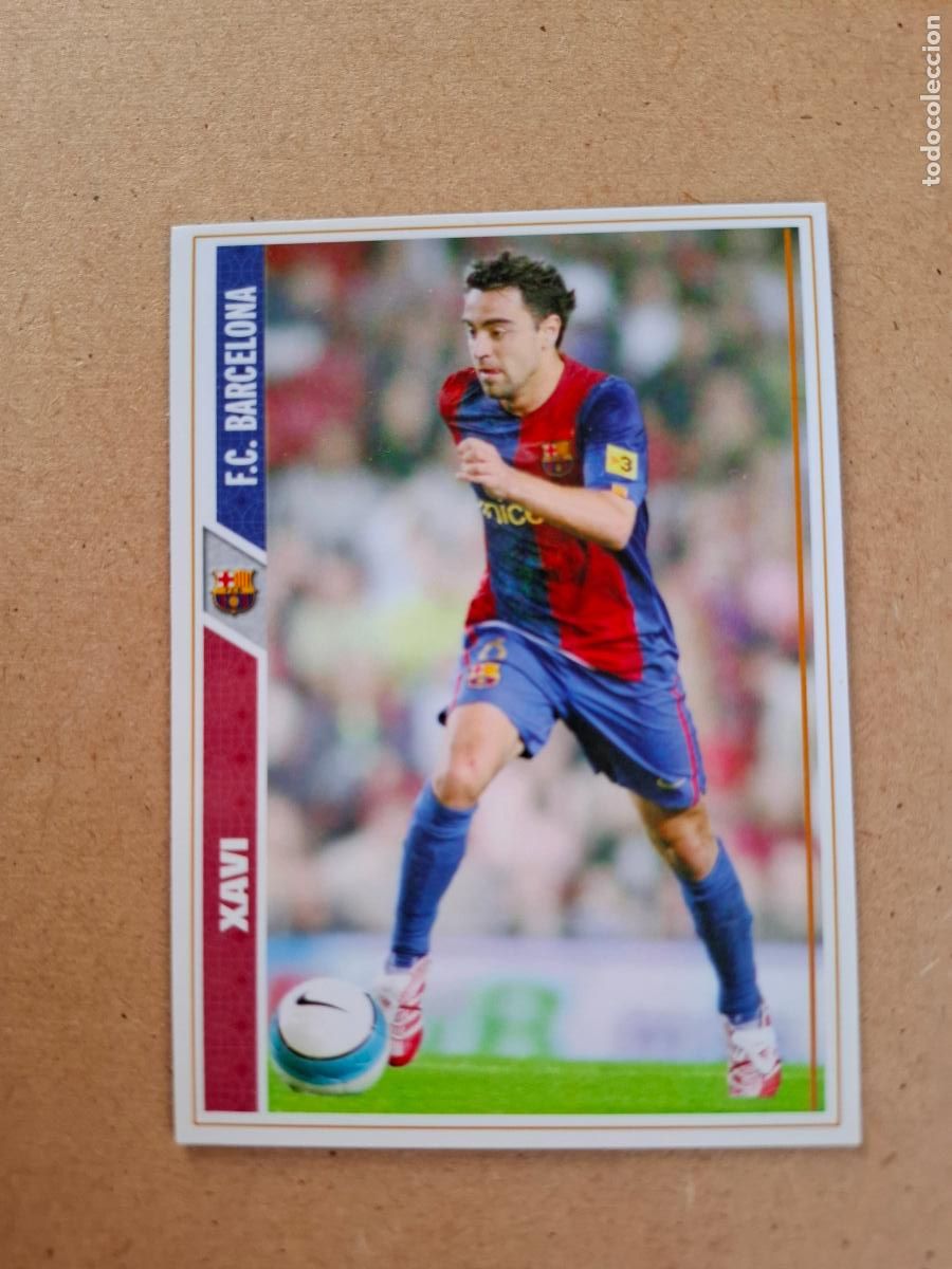 Cromos de f&uacute;tbol: MUNDICROMO 2007 2008 07 08 - 44 XAVI - FC. BARCELONA