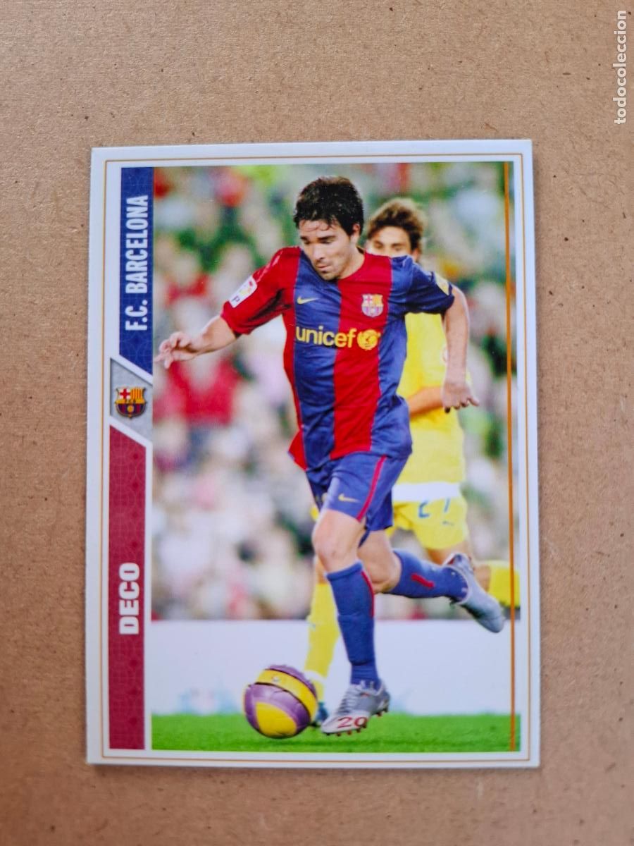 Cromos de f&uacute;tbol: MUNDICROMO 2007 2008 07 08 - 45 DECO - FC. BARCELONA