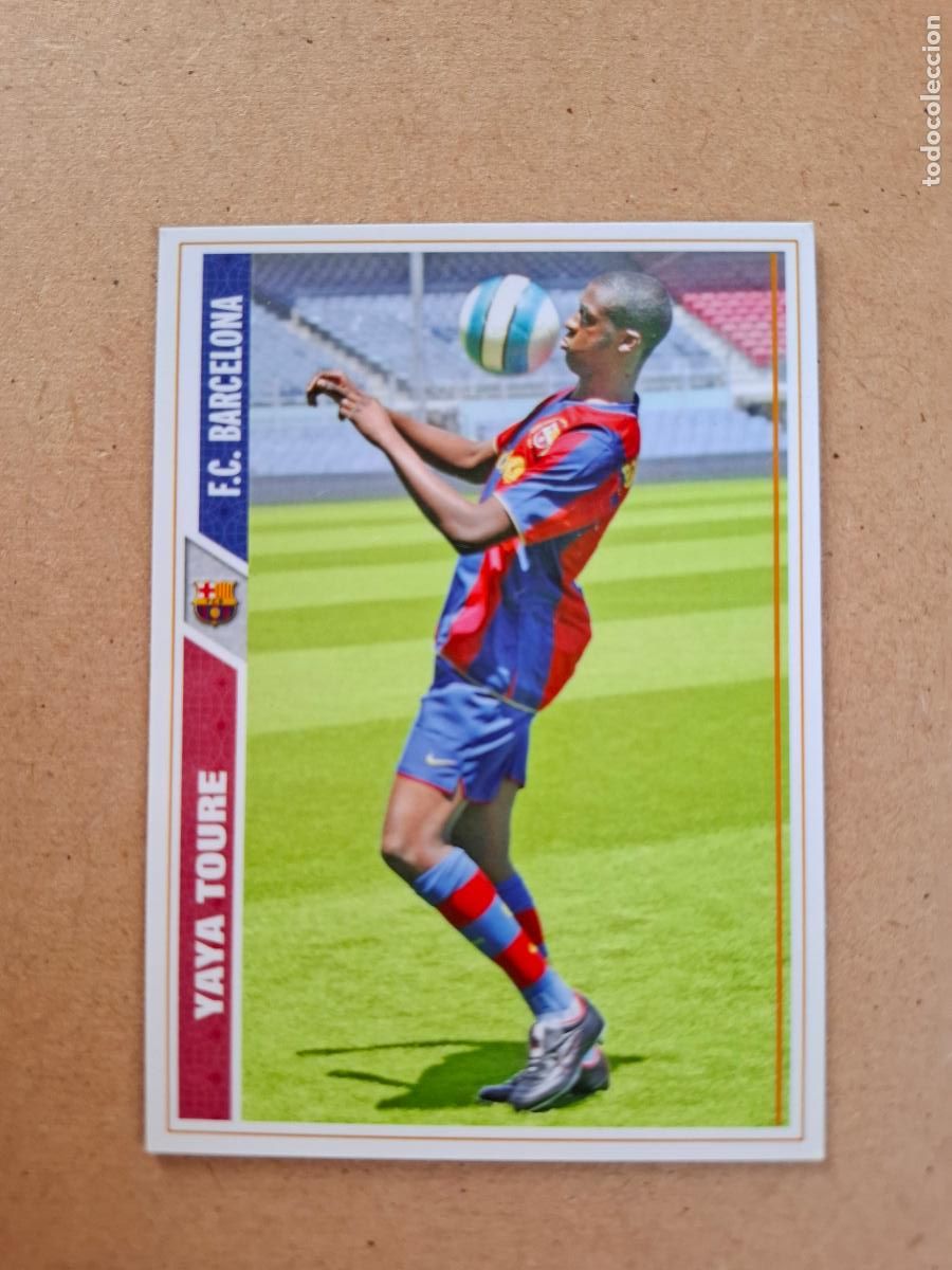 Fu&szlig;ball-Sticker: MUNDICROMO 2007 2008 07 08 - 46 TOUR&Eacute; YAYA - FC. BARCELONA